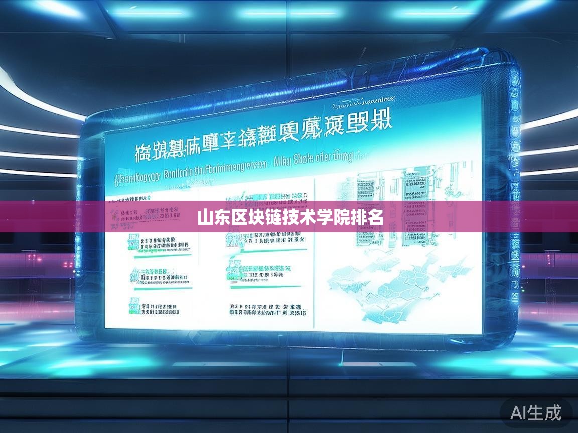 山东区块链技术学院排名：靠谱院校与专业选择指南